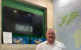 James Bates, Executive Secretary from the Falkland Islands Fishing Companies Association at the 2024 Seafood Expo Global in Barcelona, Spain this week.  (Pic Seafood Source)